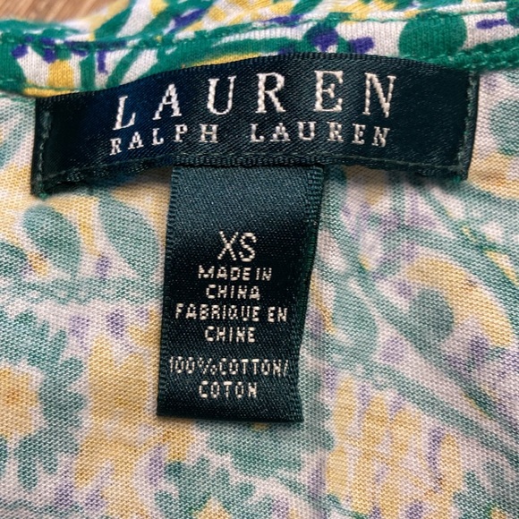 Ralph Lauren Lauren women ruffle top size XS - Picture 5 of 6